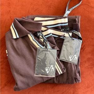 Waydamin Espresso Polo V 2.0 Top & Polo 2.0 Pants✨